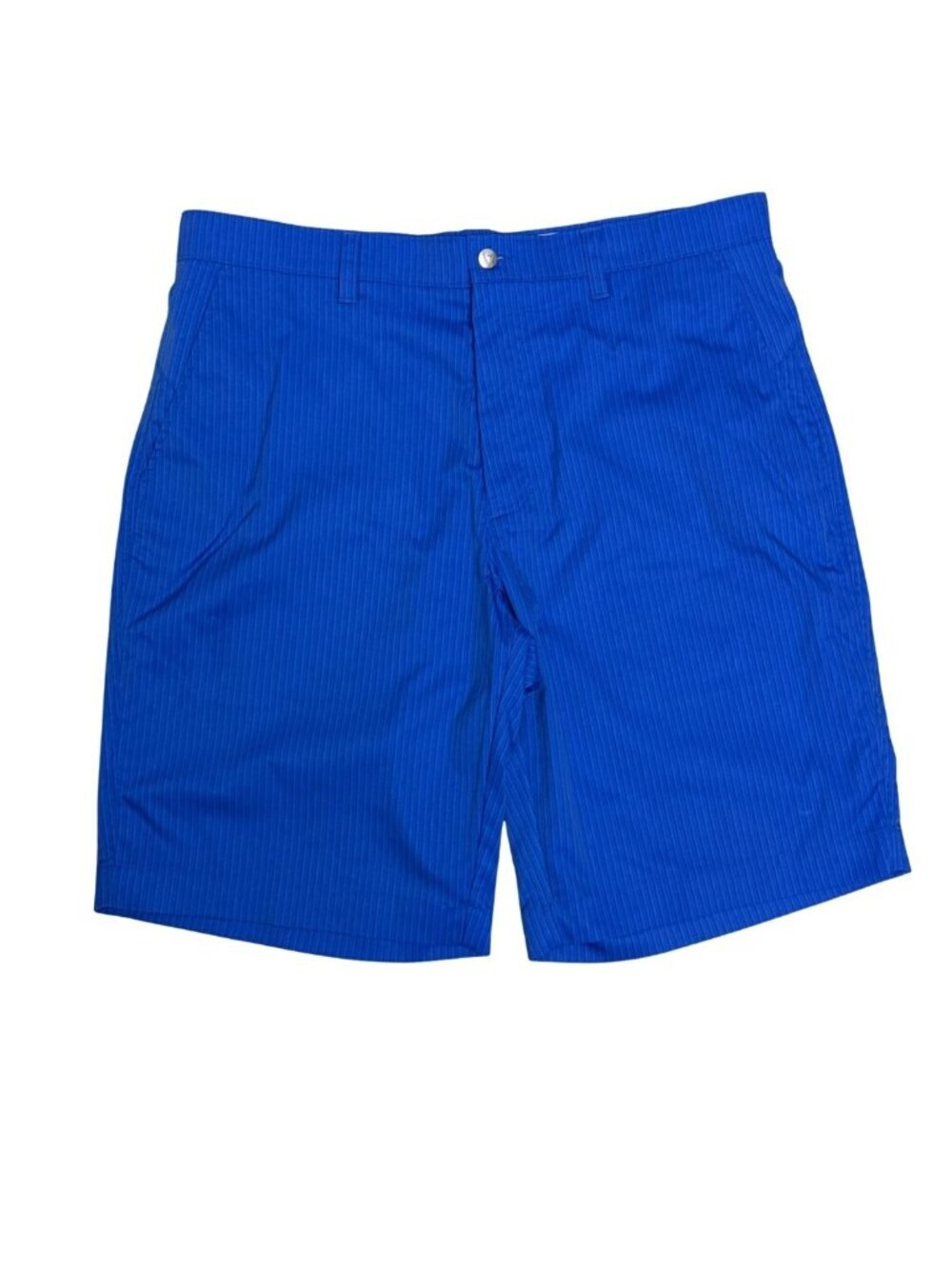 CALLAWAY Golf Shorts Blue Casual Summer Activewear Striped Shorts Mens Medium